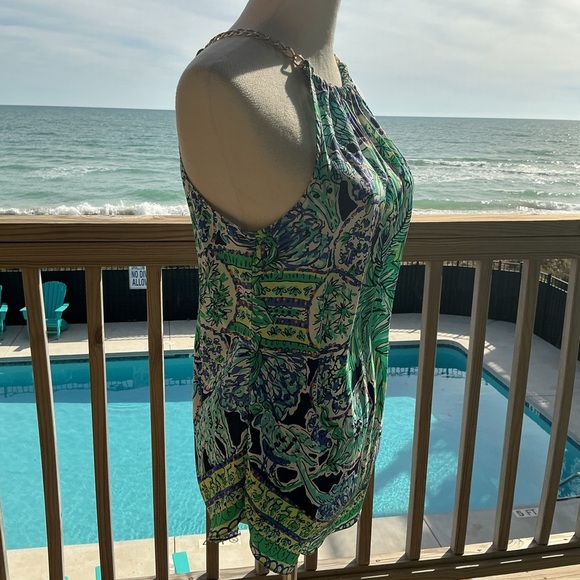 Lilly Pulitzer Bowen Halter Tank - Picture 3 of 12